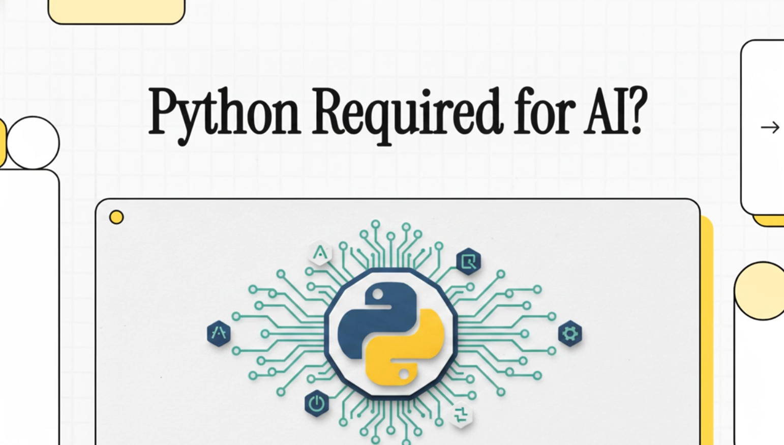 ???? Is Python Really Required for Data Science and AI?